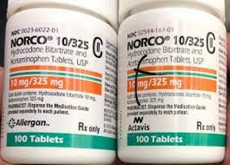 Norco 10/325mg